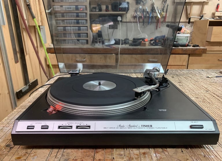Vintage Fisher Studio Standard MT-6310 Belt Drive Turntable