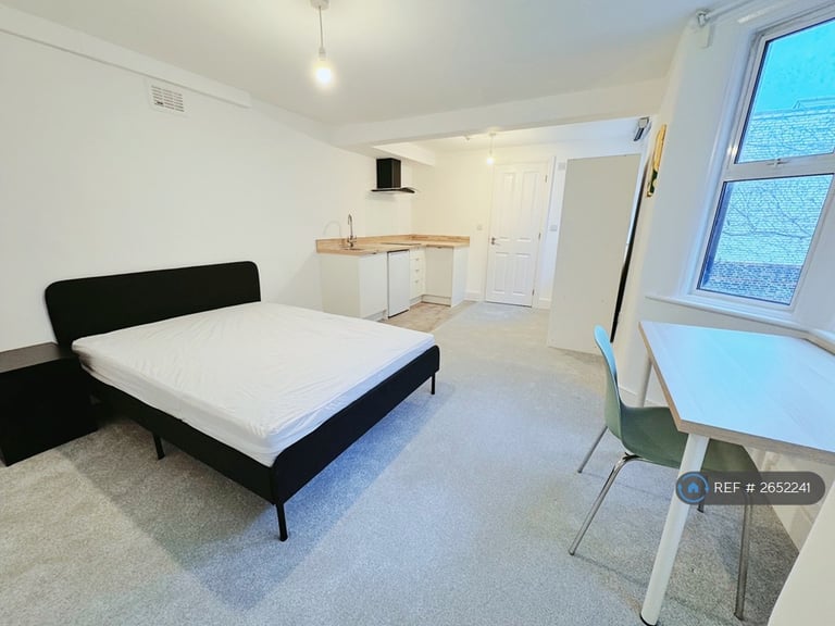 image for Studio flat in Studio Kitchenette And En-Suit Bathroom, London, SW9 (#2652241)