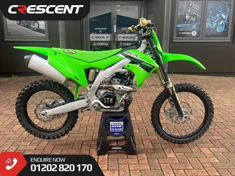 KAWASAKI KX250F / KXF250 - 17 HOURS FROM NEW - GUTS SEAT COVER - STM CLUTCH 