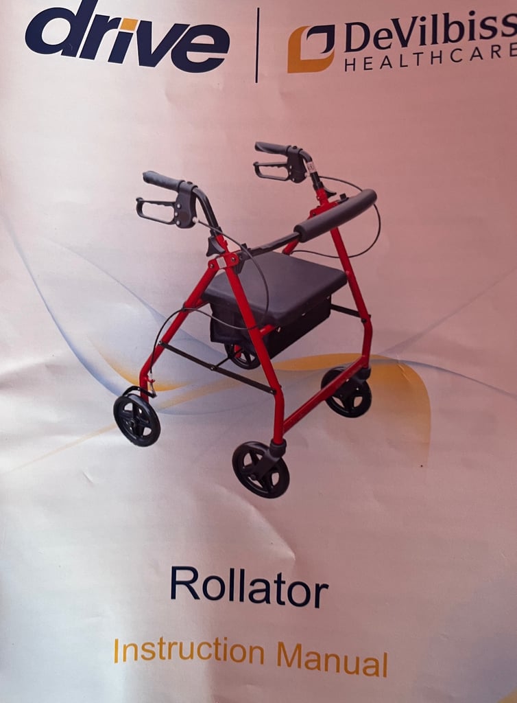 DRIVE DEVILBISS HEALTHCARE ROLLATOR