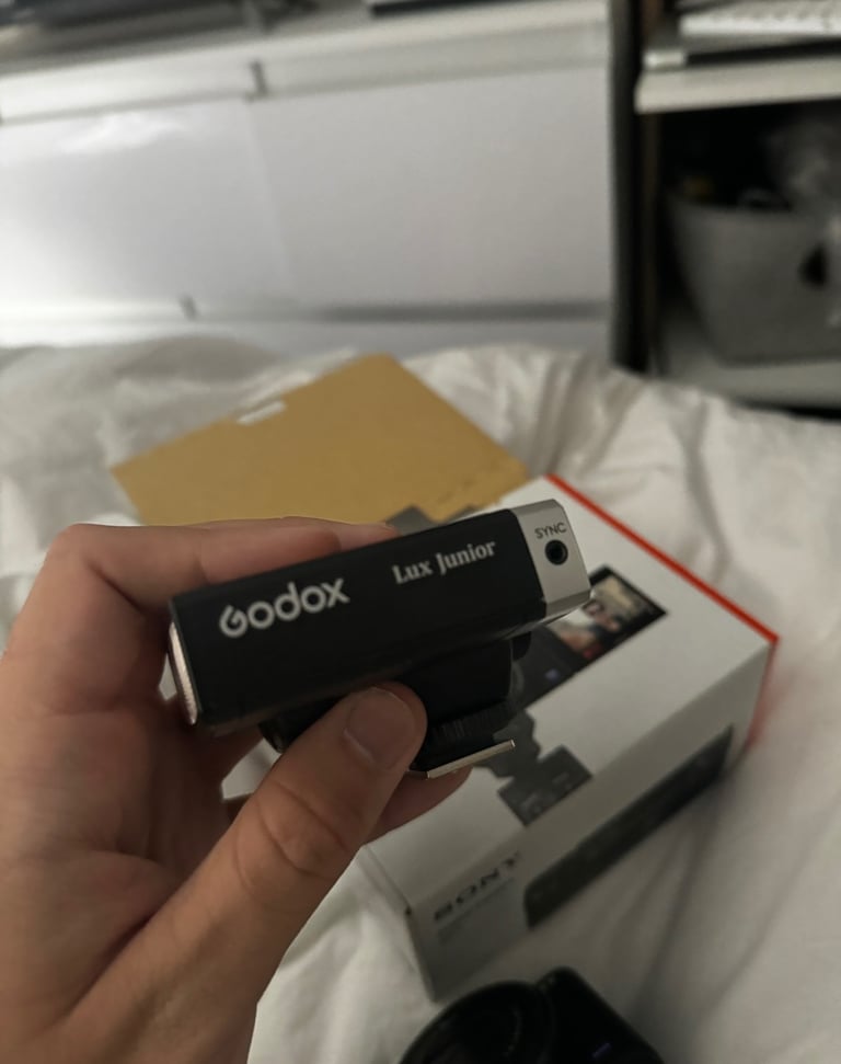 Sony ZV1 Camera (with Godox External Flash) | Similar to Canon G7X