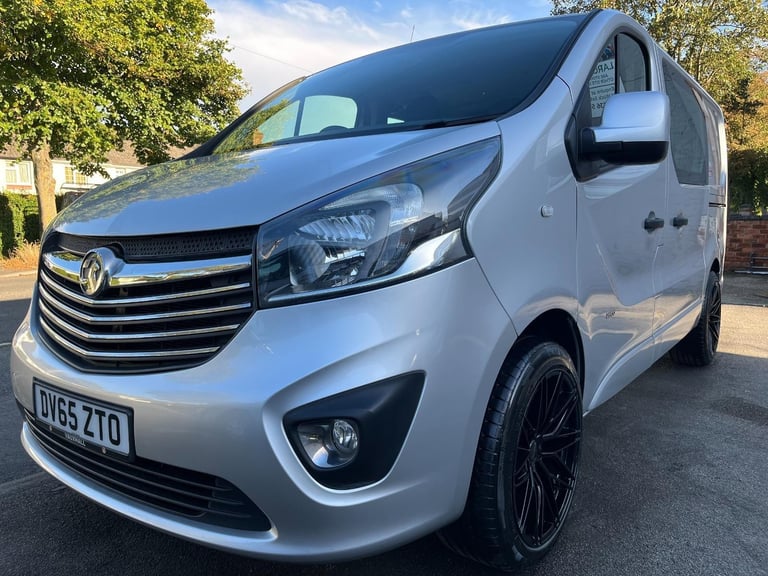 Vauxhall Vivaro 1.6 CDTi 2900 Sportive 6 Seat SWB Crew Van DIESEL MANUAL 2015/65
