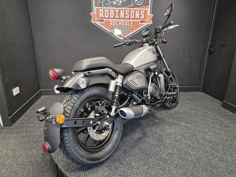 Pre Reg Keeway K Light 125cc learner legal cruiser.