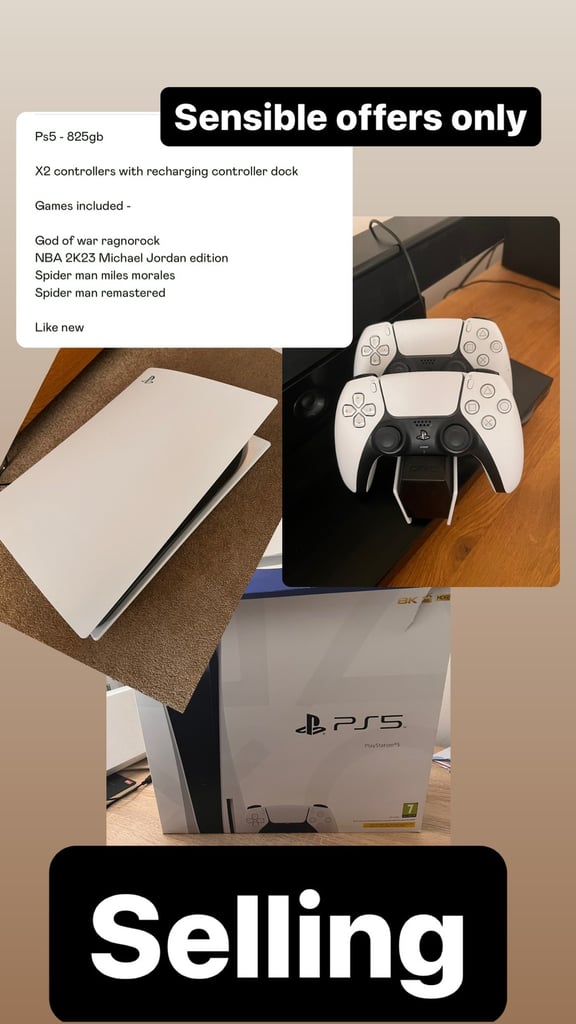 PS5 console bundle