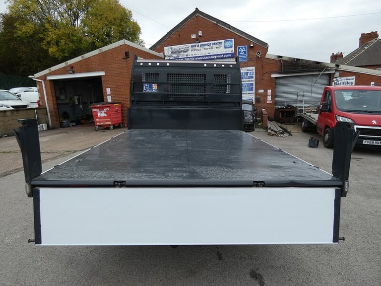 2017 17 FORD TRANSIT DOUBLE CAB TIPPER 81K 7 SEATER LOOK