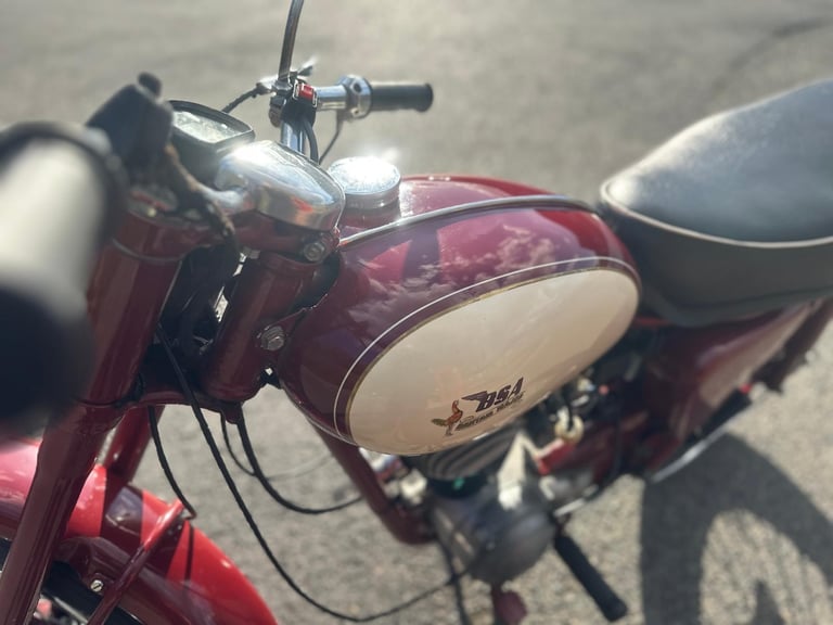 BSA Bantam 175cc Motorcycle