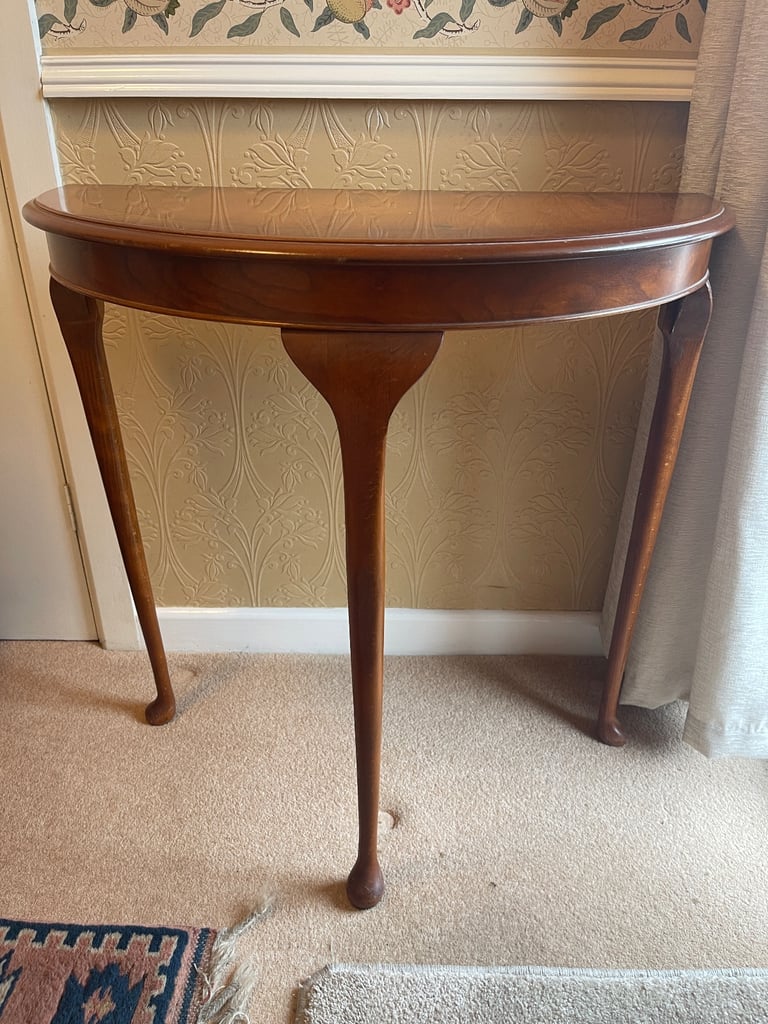 three legged hall table