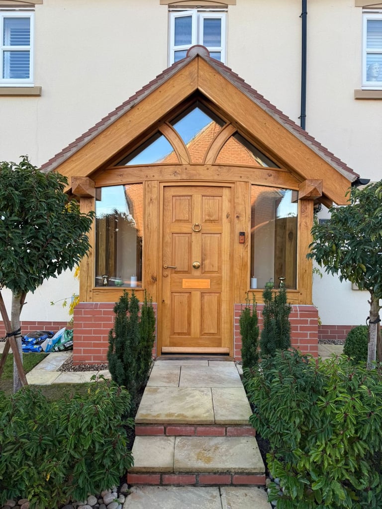image for Oak & wood porch 