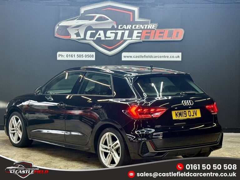 2019 Audi A1 1.0 TFSI 30 S line Sportback 5dr Petrol S Tronic Euro 6 (s/s) (116 ps) Hatchback Pet...