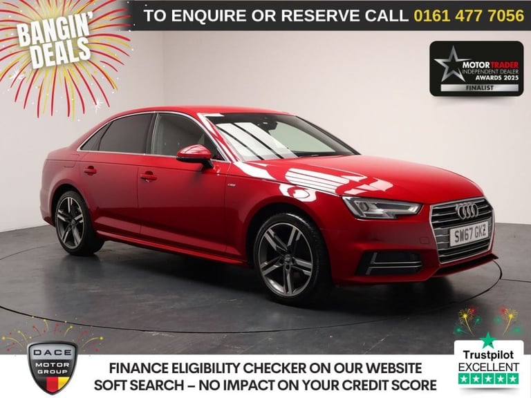 2017 Audi A4 1.4 TFSI S line Saloon 4dr Petrol Manual Euro 6 (s/s) (150 ps) Saloon Petrol Manual