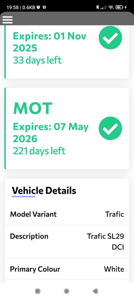 Renault Trafic Traffic van SWB 