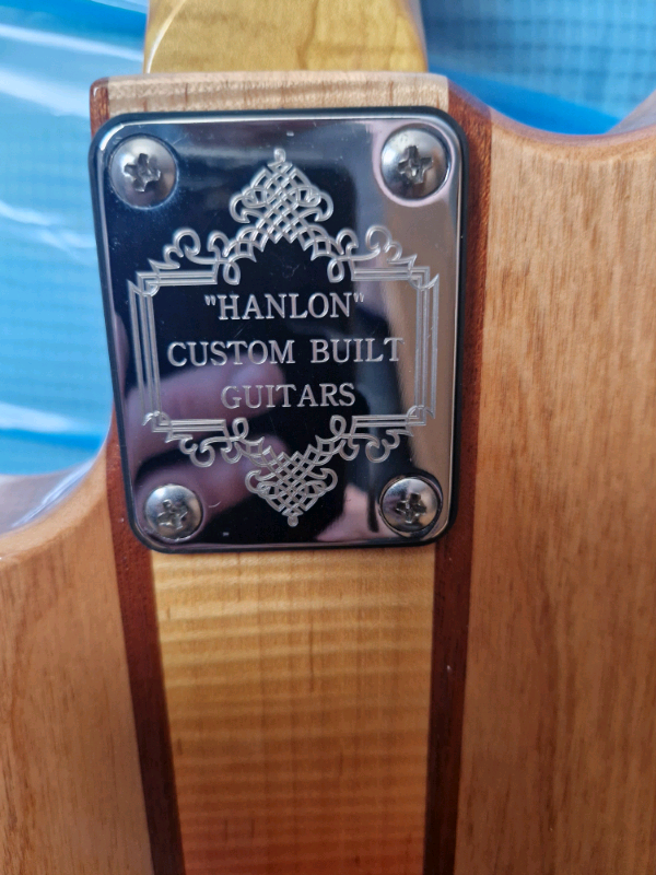 Hanlon electric hand built guitar. Price dropped.