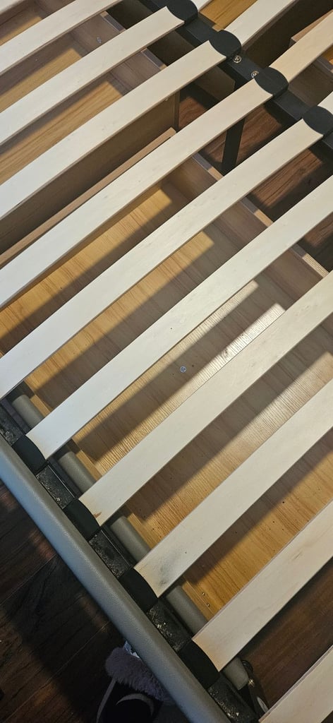 King size bed frame used