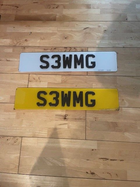 Private Registration for Sale   S3 WMG