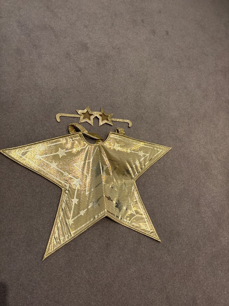 image for Kids nativity star costume