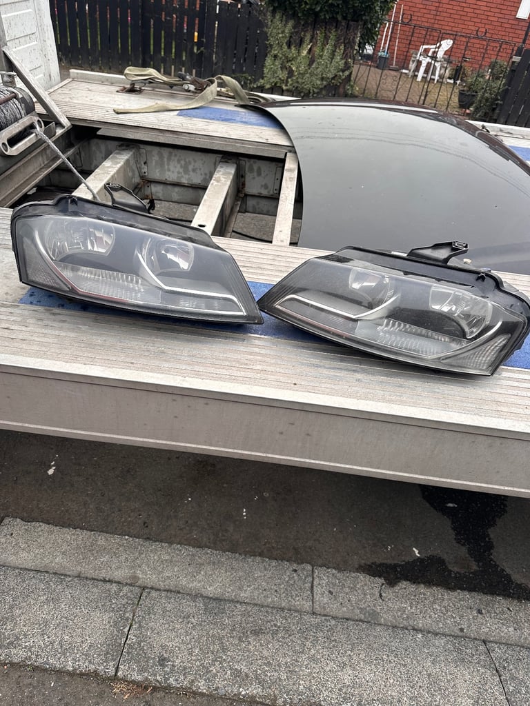 Audi a3 8p facelift headlights pair 