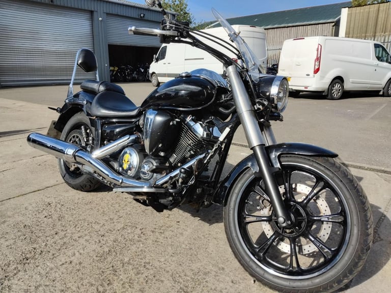 2013 13 YAMAHA XVS 950 A MIDNIGHT STAR CUSTOM CRUISER BLACK NEW MOT XVS950