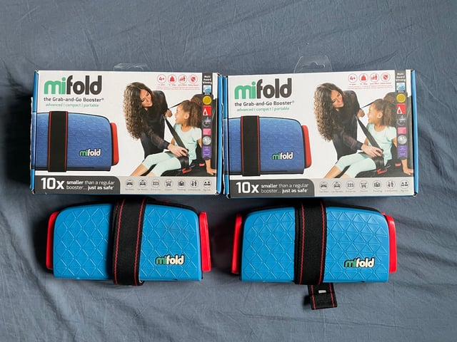 MiFold Portable Car Seat, Holiday, Car Hire in Surbiton, London
