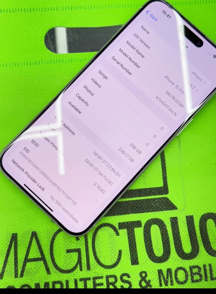 Apple Iphone 15 Pro max 256GB ALL Network