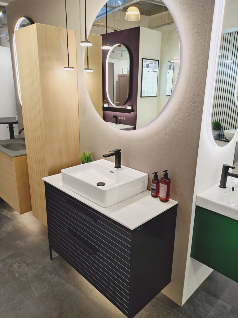 Dansani YOU! 100cm Vanity Set Oak Noir *Manufacturers Ex-display* rrp £4137