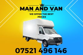 07 521 496 146 - MAN AND VAN Hire House Removals and Waste Clearance Rubbish Removal