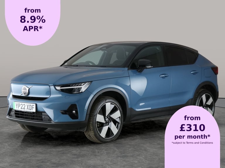 image for 2022 Volvo C40 Twin Recharge 78kWh Ultimate SUV 5dr Electric Auto AWD (408 ps) - HK AUDIO  Suv El...