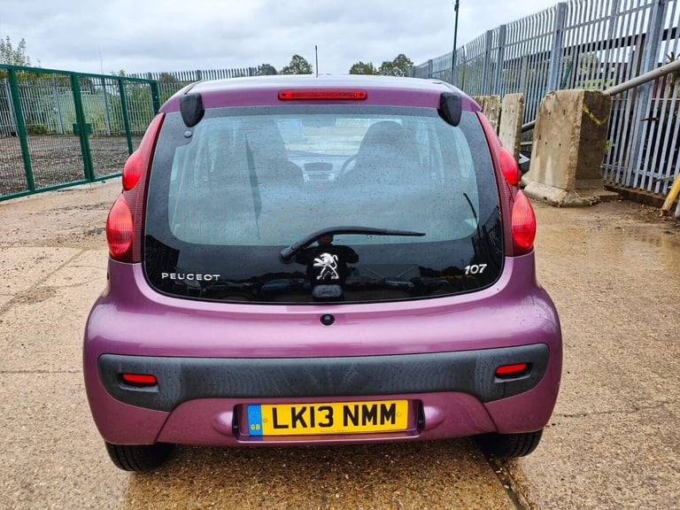 2013 Peugeot 107 1.0 12V Active 2 Tronic Euro 5 5dr Hatchback Petrol Automatic