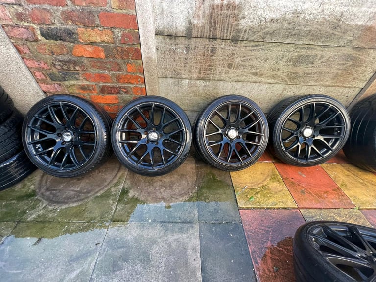 image for Bmw Alloy wheels 5x120 8 sets job lot can sell singles  mv2 mv4 405m 