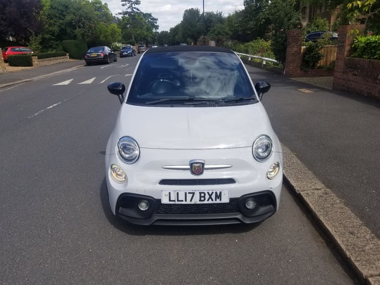 Fiat Abarth, 595, Convertible, 2017, turbo tints alloys campovolo grey