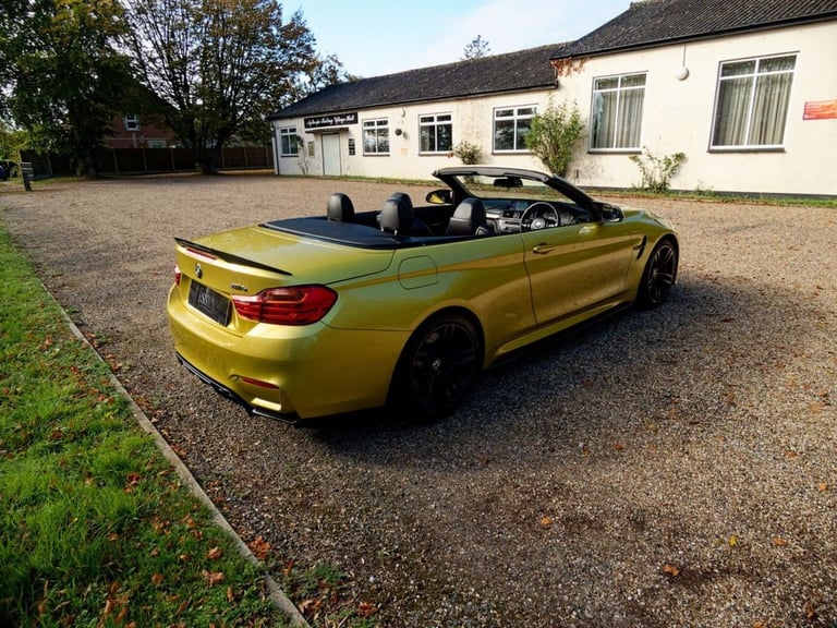 2015 M BMW M4 3.0 BITURBO CONVERTIBLE 2DR PETROL DCT EURO 6 (S/S) (431 PS)