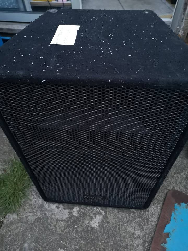 Prosound psp15 Version 2, Passive monitor speakers, fully working pair Parcelforce delivery 20gbp