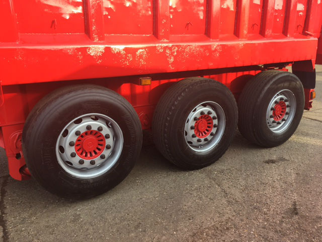 2007 County 75cuyd Steel Stepframe Scrap Trailer, MOT