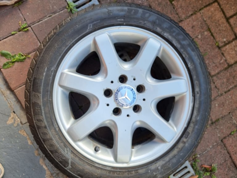 2 x rear allow wheels r170 Mercedes slk