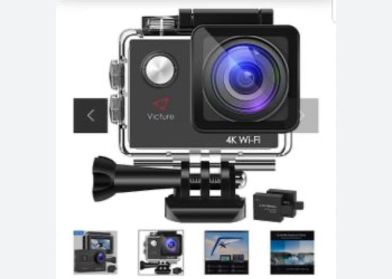 Victure AC600 Action Camera Full HD 1080P Wifi Waterproof Underwater Camcorder