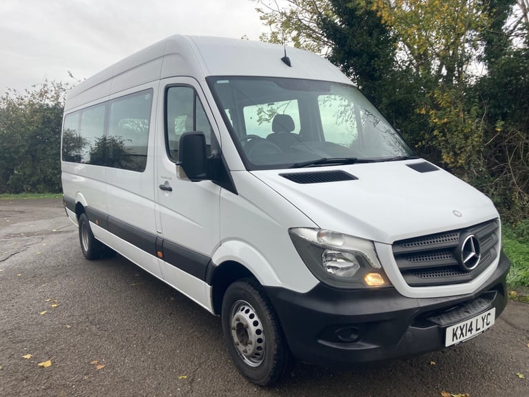 MERCEDES-BENZ SPRINTER 513 BLUETEC TL 17 TOURER XLWB 17 SEATS MINIBUS HIGH ROOF