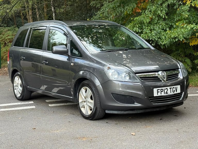2012 Vauxhall Zafira 1.6i [115] Exclusiv 5dr MPV Petrol Manual