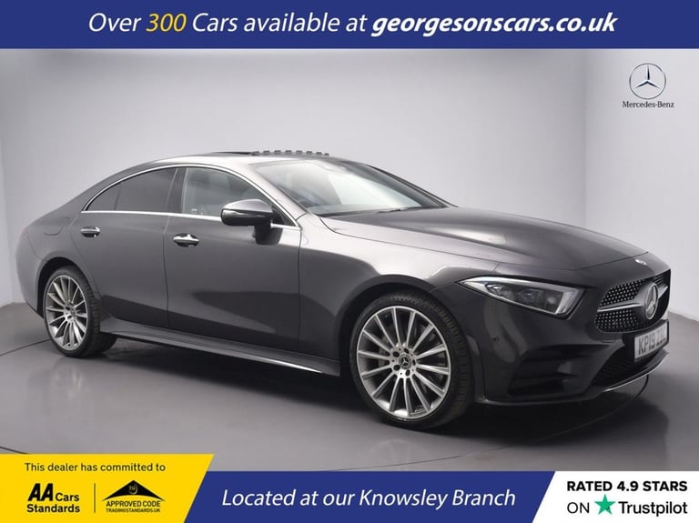 2019 Mercedes-Benz CLS 2.9 CLS350d AMG Line (Premium Plus) Coupe 4dr Diesel G-Tronic 4MATIC Euro ...