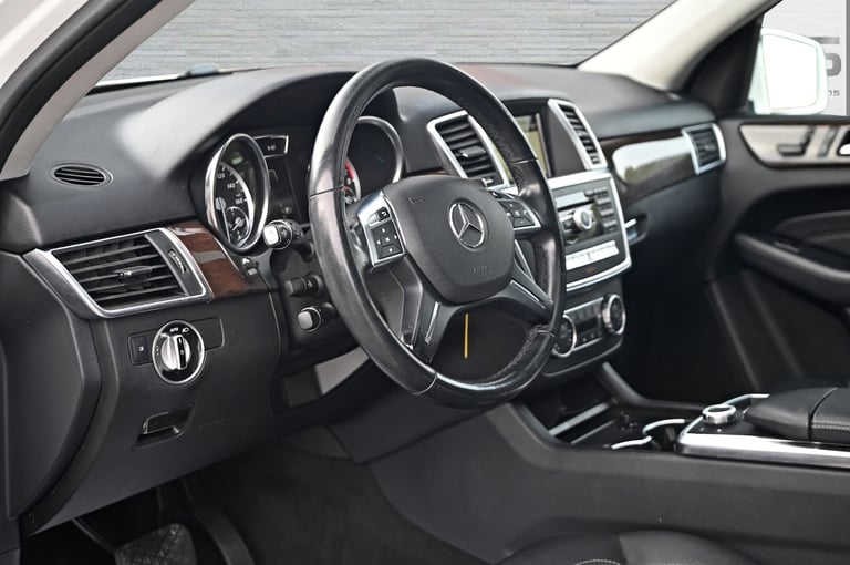 LEFT HAND DRIVE MERCEDES-BENZ ML350 SE LINE 3.5 V6 PETROL 2014 [63] WHITE LHD
