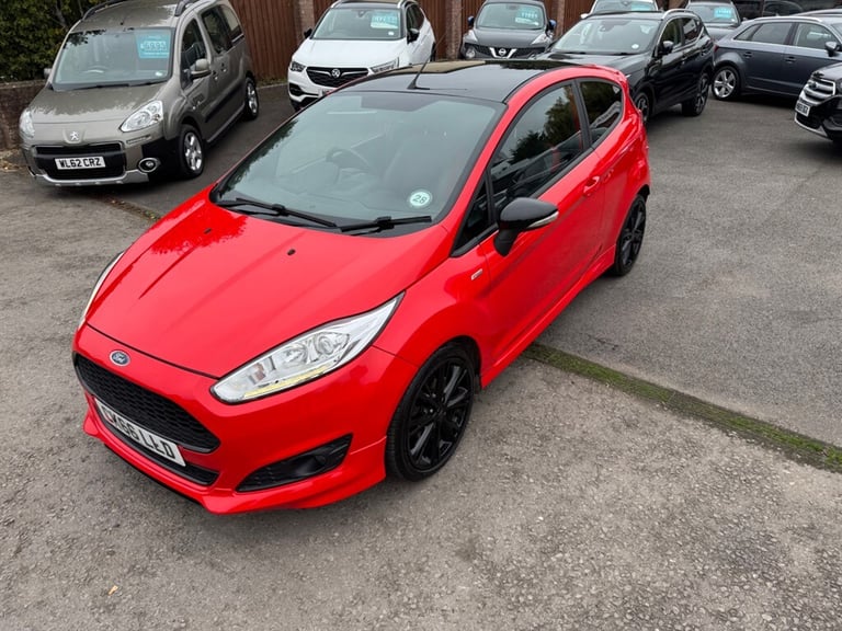 2016 Ford Fiesta 1.0 EcoBoost 140 ST-Line Red 3dr HATCHBACK PETROL Manual