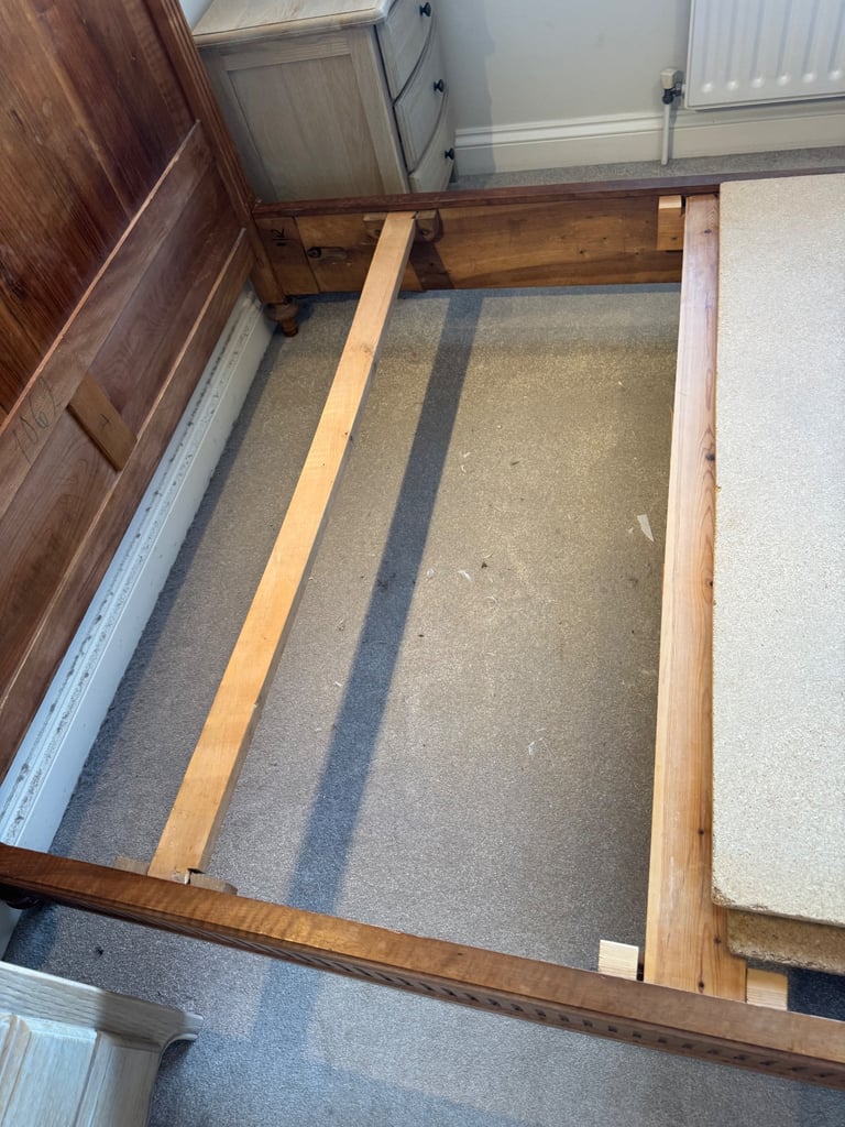 Antique French double bed 