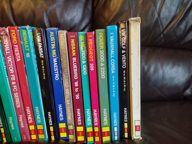 34 Haynes Manuals 