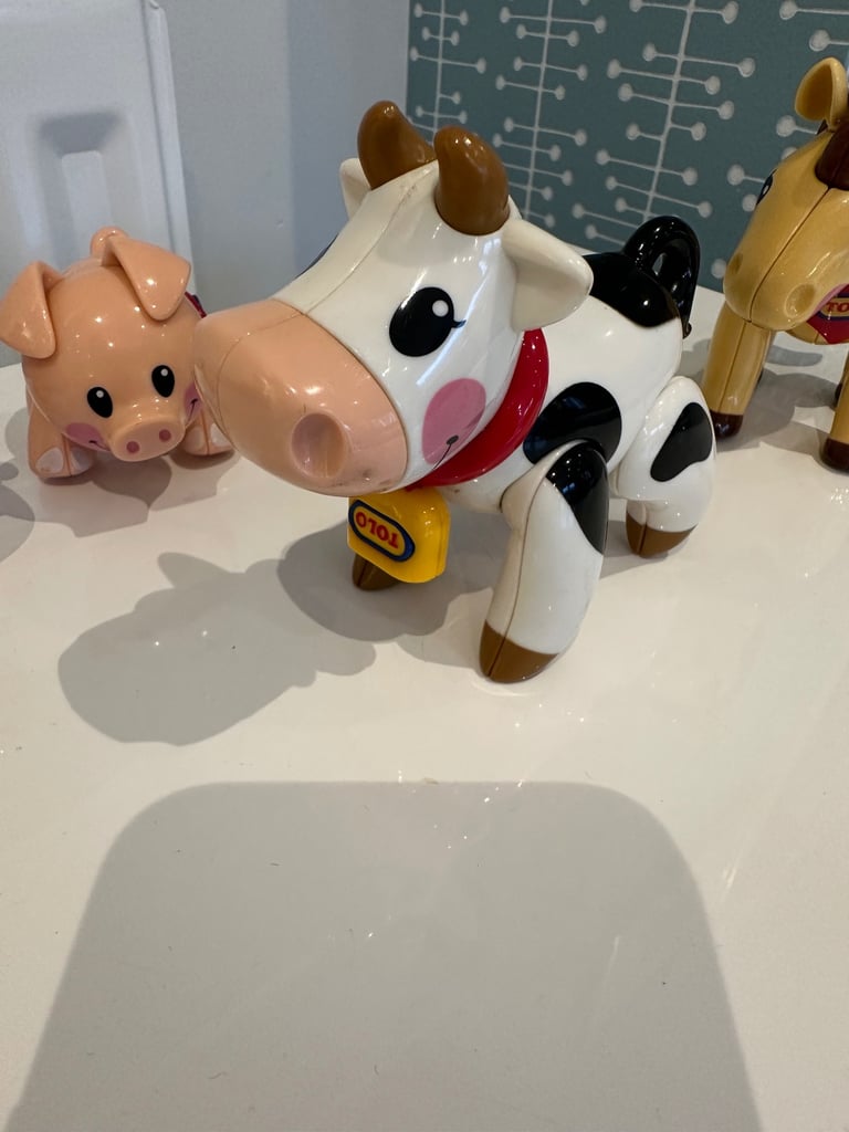 Bundle of Vintage (2004) TOLO FIRST FRIENDS Farm Animals - Age 1-5