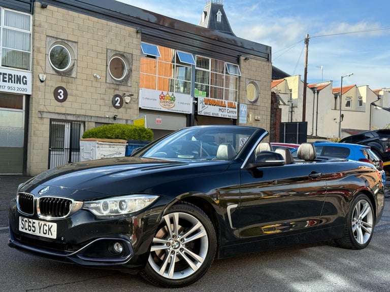 2015 BMW 4 Series 2.0 420i Sport Euro 6 (s/s) 2dr CONVERTIBLE Petrol Manual