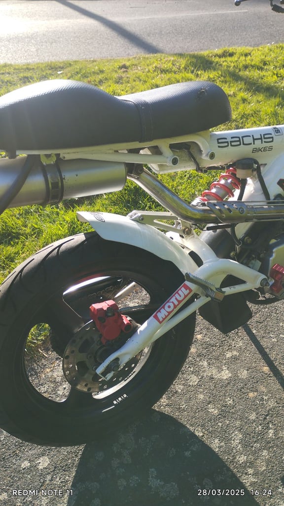 Sachs Madass 125 motorcycle 