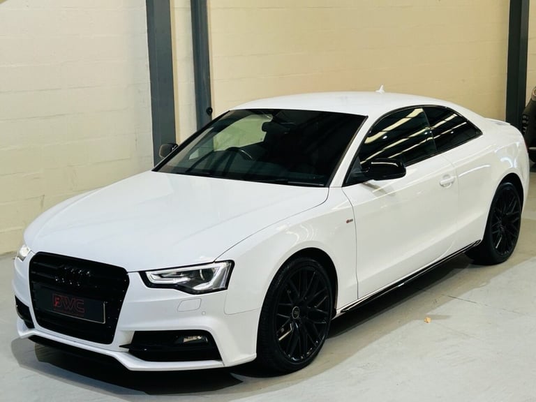 AUDI A5 2.0 TDI BLACK EDITION PLUS COUPE *ULEZ* 2 DOOR DIESEL MANUAL WHITE 2016