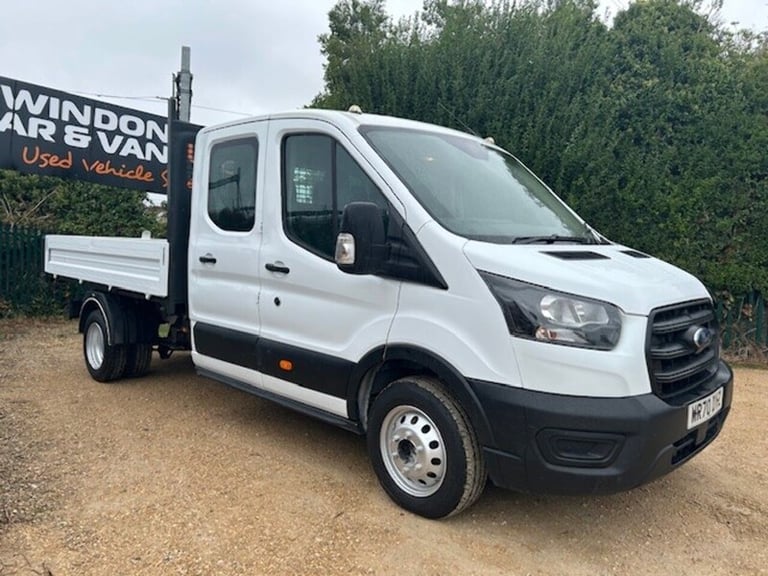 2020 Ford Transit T350 2.0TDCi D/Cab LEADER 7 Seat OSS Tipper DRW 130PS Tipper Diesel Manual