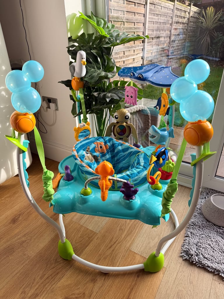 Bright starts Disney baby finding nemo sea of activities jumper Disney baby