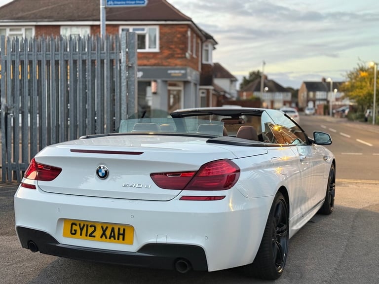 2012 BMW 6 Series 640d M Sport 2dr Auto CONVERTIBLE Diesel Automatic