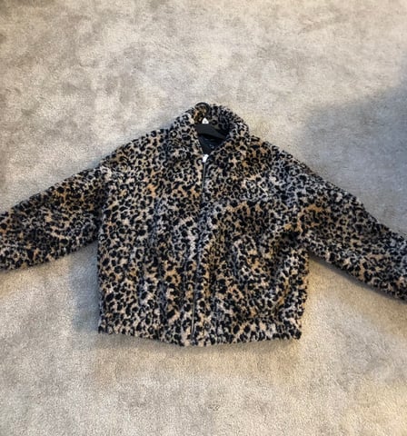 New look hot sale leopard jacket