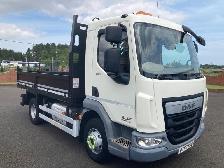 DAF LF 45.159 7.5 TON TIPPER LOW KM EURO 6 MANUAL 